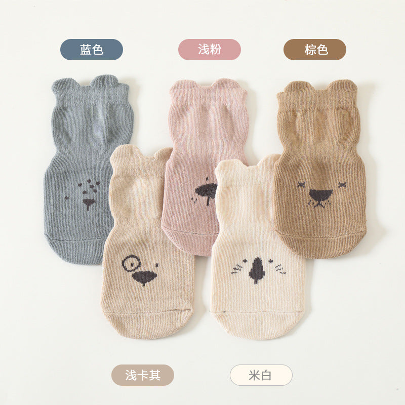 2026 Baby Floor Socks Indoor Walking Socks Spring and Summer Pure Cotton Breathable Non-Slip Bottom Cooling Children's Socks Trampoline Socks - image 4