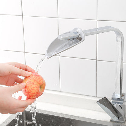 Faucet Extended Hand Wash Basin Guide Trough Extender Kidsren's Baby Anti-Splash Hand Washing Aid Extender - image 3