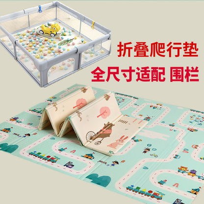 Baby Thickened Foldable Crawling Mat XPE Baby Children's Crawling Mat Foam Early Education Center Floor Mat Fence Floor Mat - image 1