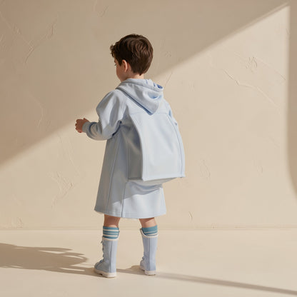 Children's one-piece cartoon rain poncho made from EVA