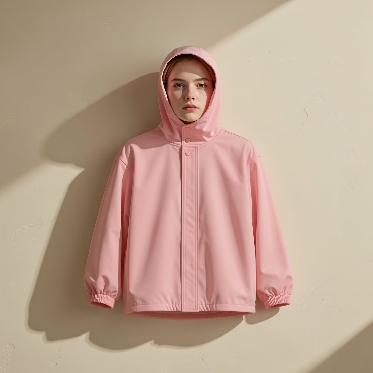 Children's one-piece cartoon rain poncho made from EVA - view 3