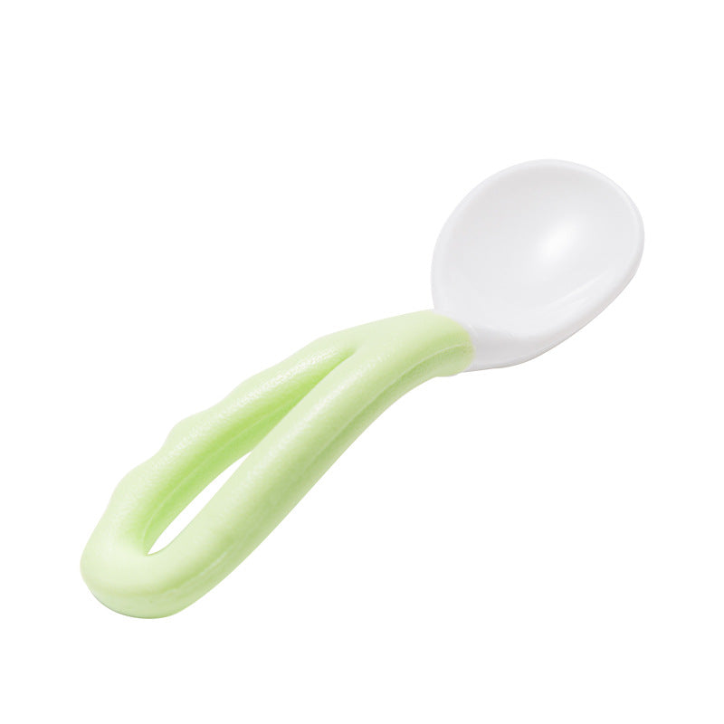 Dorado baby bending training spoon baby feeding auxiliary feeding spoon single 6191 - image 5