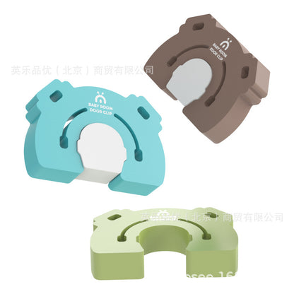 Looktosee Anti-Pinch Door Card Door Clip Kidsren's Door Seam Safety Door Stop Door Stopper Door Stop Baby Safety Door Card - image 2