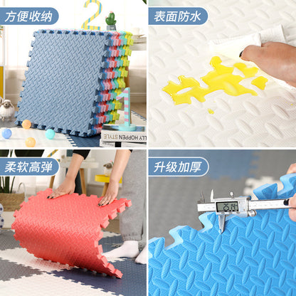 Foam Floor Mat Baby Crawling Patchwork Mat Large Size Bedroom Thickened No Odor Children Floor Tatami Mat - image 3