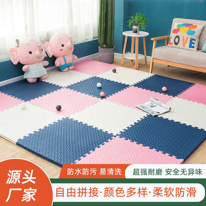 Eva Foam Floor Mat Large Leaf Pattern Baby Crawling Mat Thickeneded 60*60 Large Kidsren's Splicing Crawling Mat Home - image 1