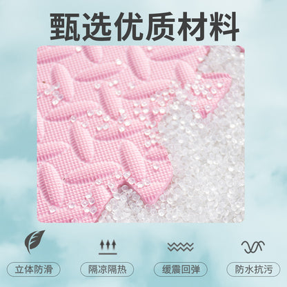 Eva Foam Floor Mat Large Leaf Pattern Baby Crawling Mat Thickeneded 60*60 Large Kidsren's Splicing Crawling Mat Home - image 4