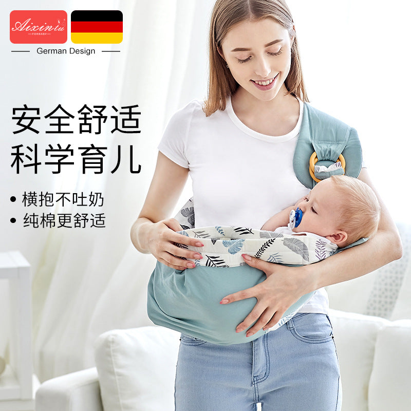 Factory Direct baby backpack baby holding baby artifact Four Seasons multi-functional breathable mesh newborn nursing backpack - image 1