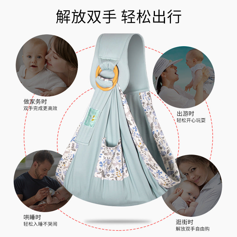 Factory Direct baby backpack baby holding baby artifact Four Seasons multi-functional breathable mesh newborn nursing backpack - image 2