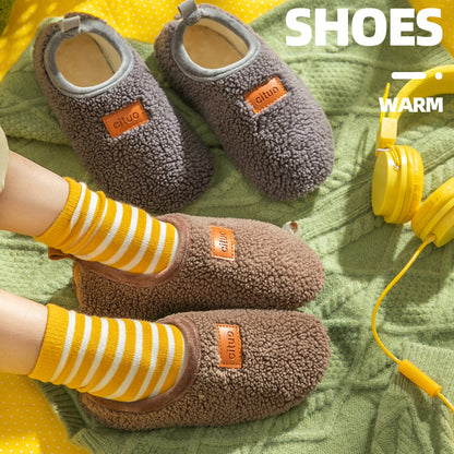 Winter Children's Floor Socks Shoes Fleece-lined Thickened Non-slip Soft Bottom Toddler Socks Shoes for Boys and Girls - image 1
