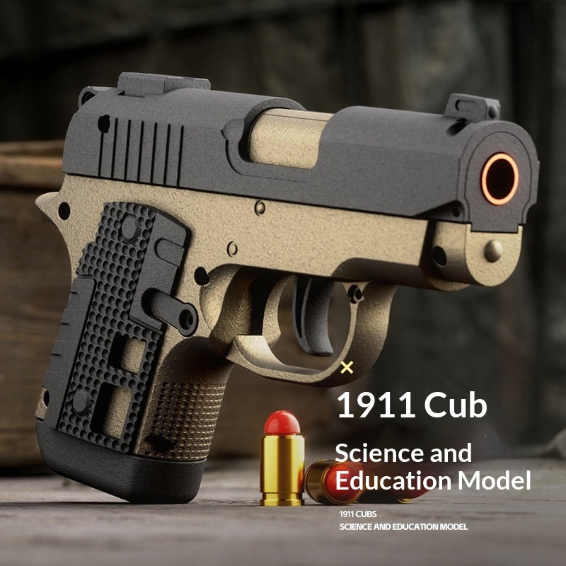 Breech-loading Rapid-fire 1911-style Kids Toy Gun