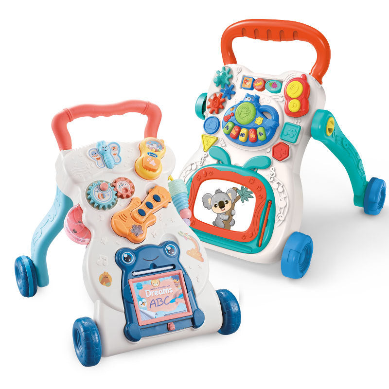 Baby walker toy baby multifunctional toddler trolley anti-rollover newborn walking walker wholesale - image 5