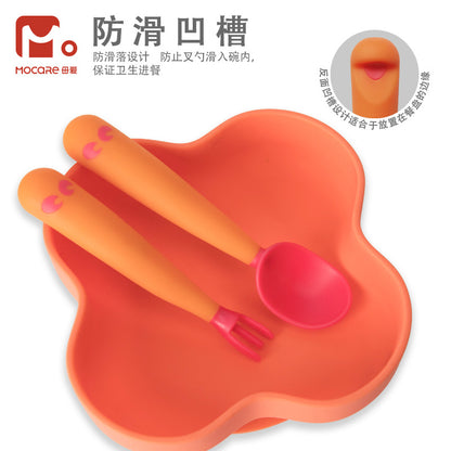 Baby learning to eat bendable training elbow baby twist spoon Fork children's tableware wholesale generation - image 3