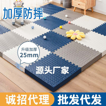 Source manufacturers children's foam floor mat baby crawling mat thickened no smell 60 bedroom tatami mat - image 2