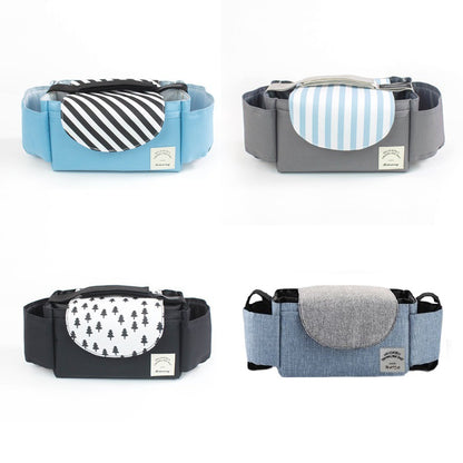 Baby stroller storage bag hanging bag small hanging bag children go out bottle bag large capacity - image 5