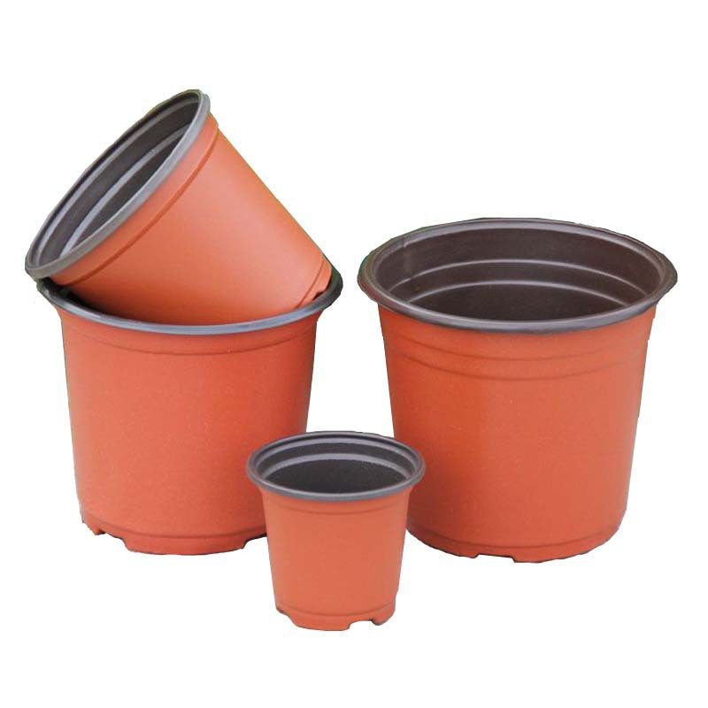 Two-color flowerpot planting seedling nutrition bowl factory batch flower base nursery disposable thickened two-color seedling pot - image 5