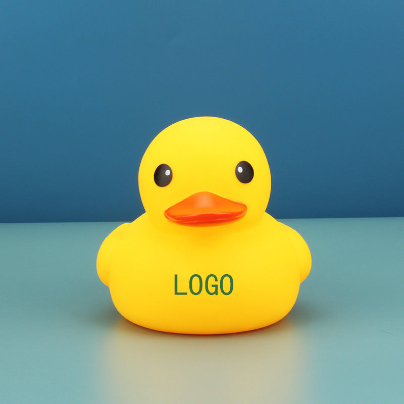 Hong Kong Version of Little Duck Toy Baby Bath and Water No. 8 Little Yellow Duck Toy Kidsren's Educational Pinch and Call - image 4
