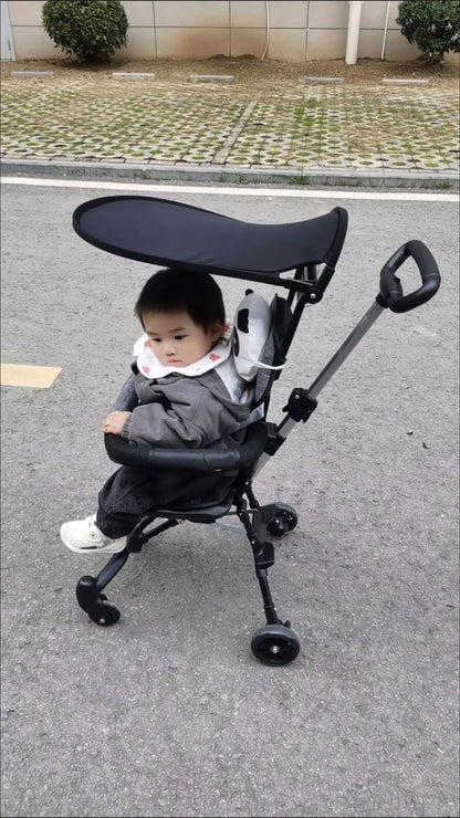 Lightweight Foldable Travel Stroller with Canopy