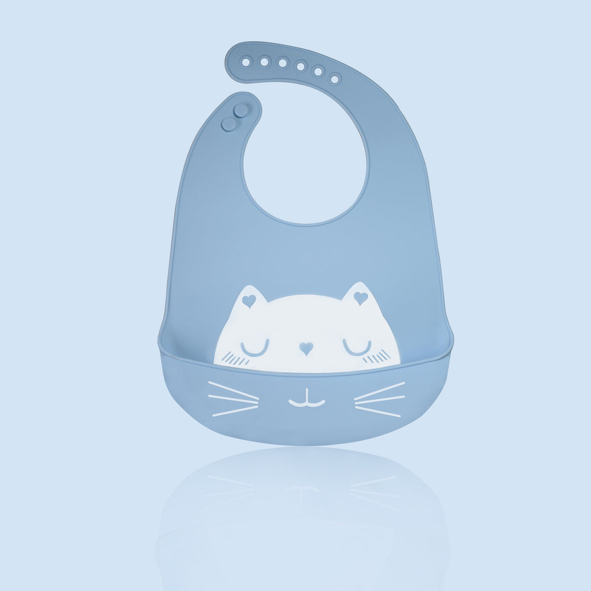 Baby 3D Silicone Bib Baby Waterproof Stereo Food Bag Kidsren's Saliva Bag Silicone Bib Ins Saliva Towel - image 1