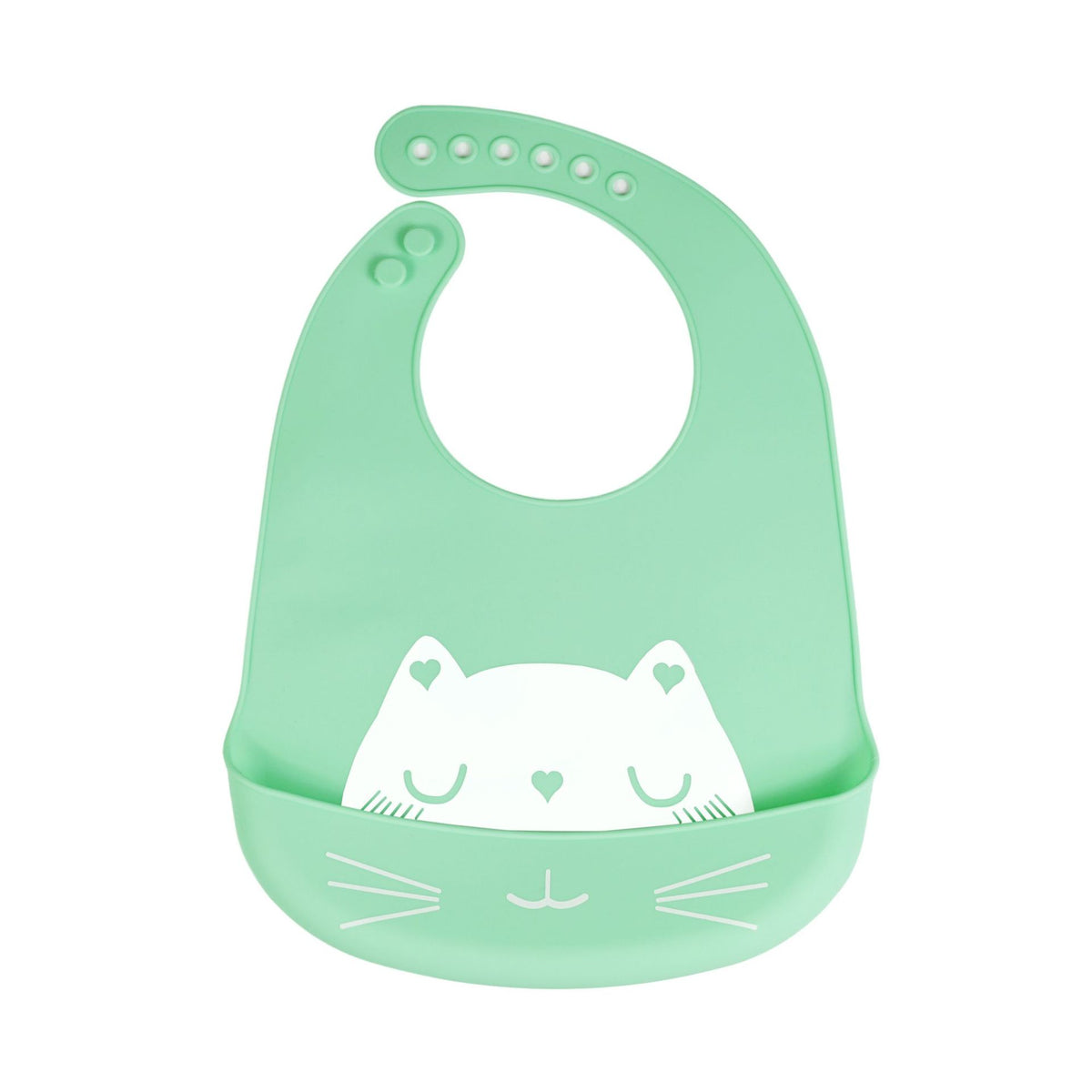 Baby 3D Silicone Bib Baby Waterproof Stereo Food Bag Kidsren's Saliva Bag Silicone Bib Ins Saliva Towel - image 3