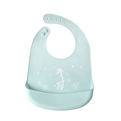 Baby 3D Silicone Bib Baby Waterproof Stereo Food Bag Kidsren's Saliva Bag Silicone Bib Ins Saliva Towel - image 4