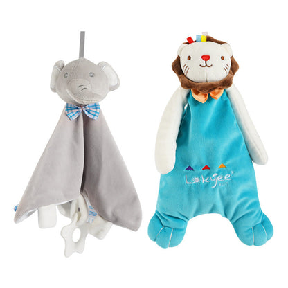 Infant Soothing Towel Rattle Can Be Chewed into the Mouth Towel Baby Early Education Toys Doll Bed Hanging Hanging Type - image 5