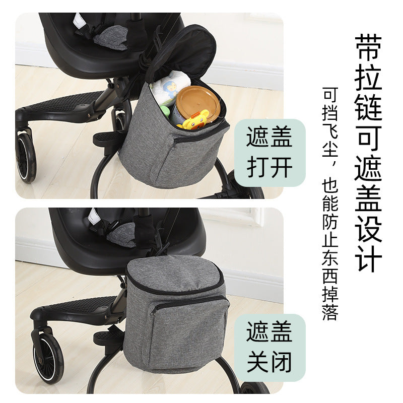 Baby walking gadget baby stroller hanging bag baby walking gadget accessories storage basket universal storage bag factory direct supply - image 3