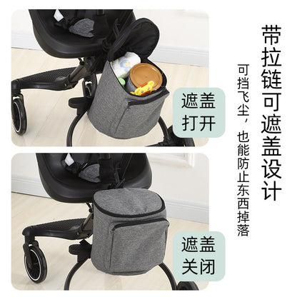 Baby walking gadget baby stroller hanging bag baby walking gadget accessories storage basket universal storage bag factory direct supply - image 3