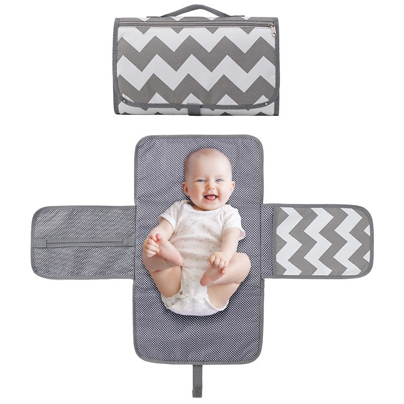 Baby portable diaper changing pad diaper bag multi-functional baby diaper changing table mother and baby products cross-border hot sale - image 1
