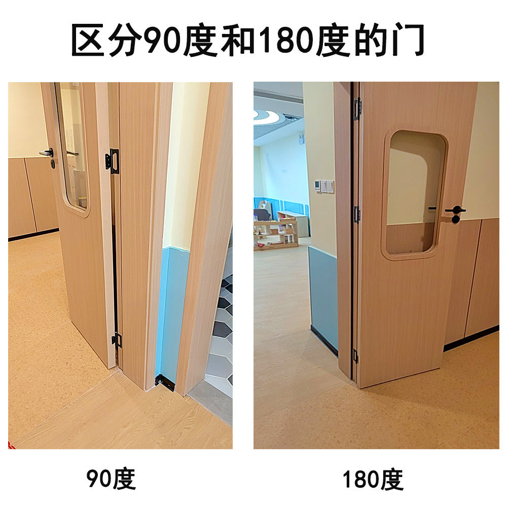Door crack anti-pinch hand protection strip baby sliding door door file door clip kindergarten child protection safety door card - image 3