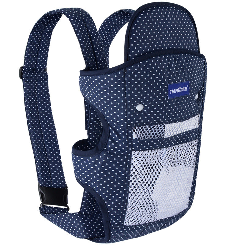 Baby sling front and back dual-purpose front and horizontal hug simple traditional old-fashioned baby bag back baby sling back towel - image 5