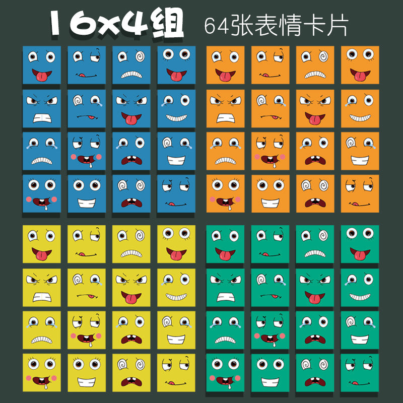 Face-Changing Cube Building Blocks Puzzle Tiktok Hot-Selling Children's Parent-Child Interactive Board Game Wooden Educational Toy - image 4