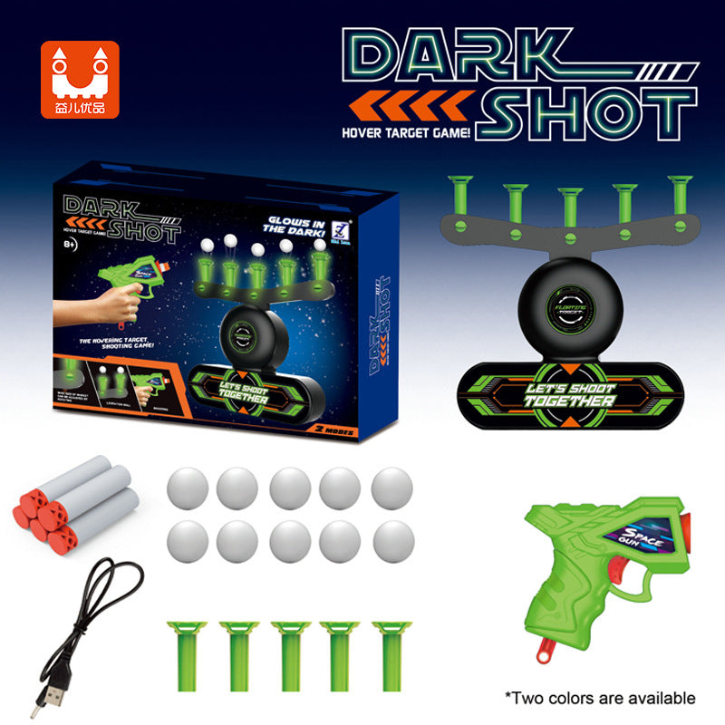 Electric suspended flying ball luminous target children's shooting suspended target cross-border desktop game Soft Bullet Gun toy - image 4