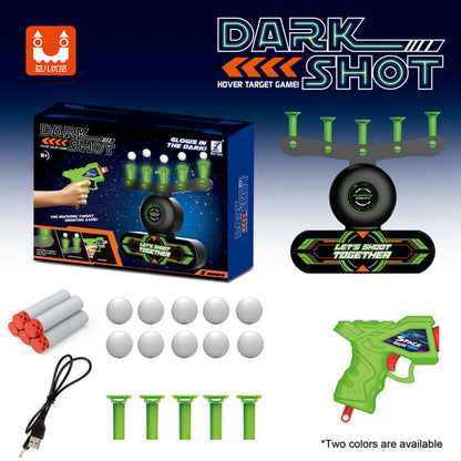 Electric suspended flying ball luminous target children's shooting suspended target cross-border desktop game Soft Bullet Gun toy - image 4