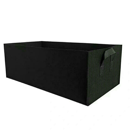 Cross-Border Manufacturers Directly Supply Felt Rectangular Planting Bags, Flower Home Gardens, Balcony Nursery Boxes, Planting Buckets - image 5