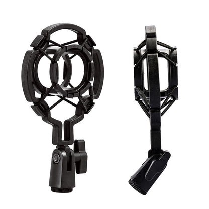 Universal bm800 Condenser Microphone Small Baby Bottle Microphone Plastic Shock-proof Frame Live K-song Recording Shock-proof Frame - image 4