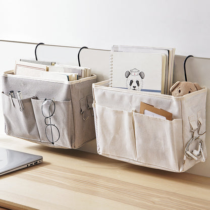 Bedside Bedside Sundries Storage Bag for Bedroom Baby Stroller Storage Hook Bag Office Desktop Finishing Hook Bag - image 1