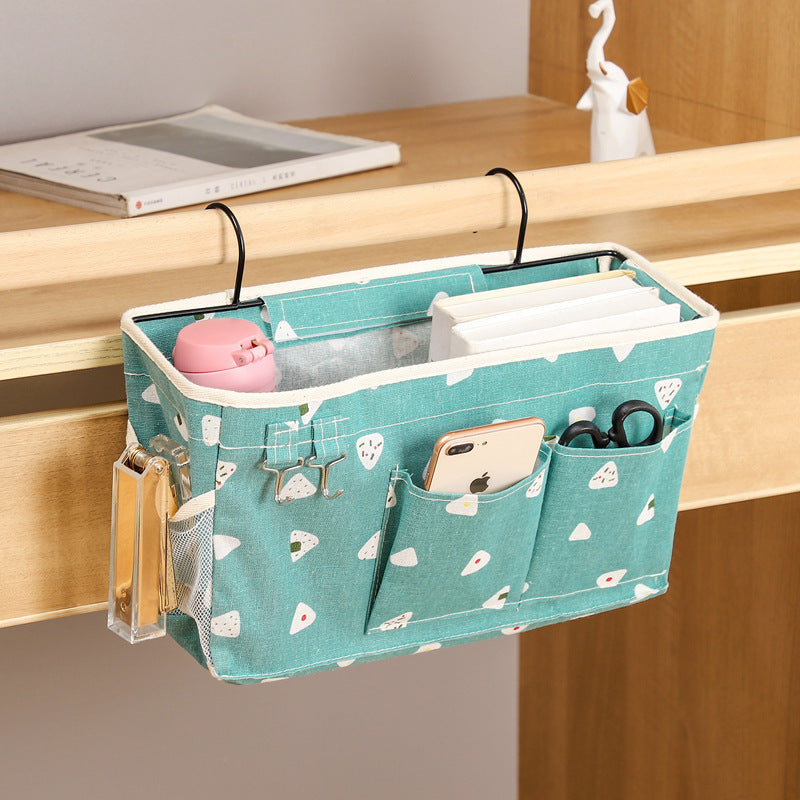 Bedside Bedside Sundries Storage Bag for Bedroom Baby Stroller Storage Hook Bag Office Desktop Finishing Hook Bag - image 4