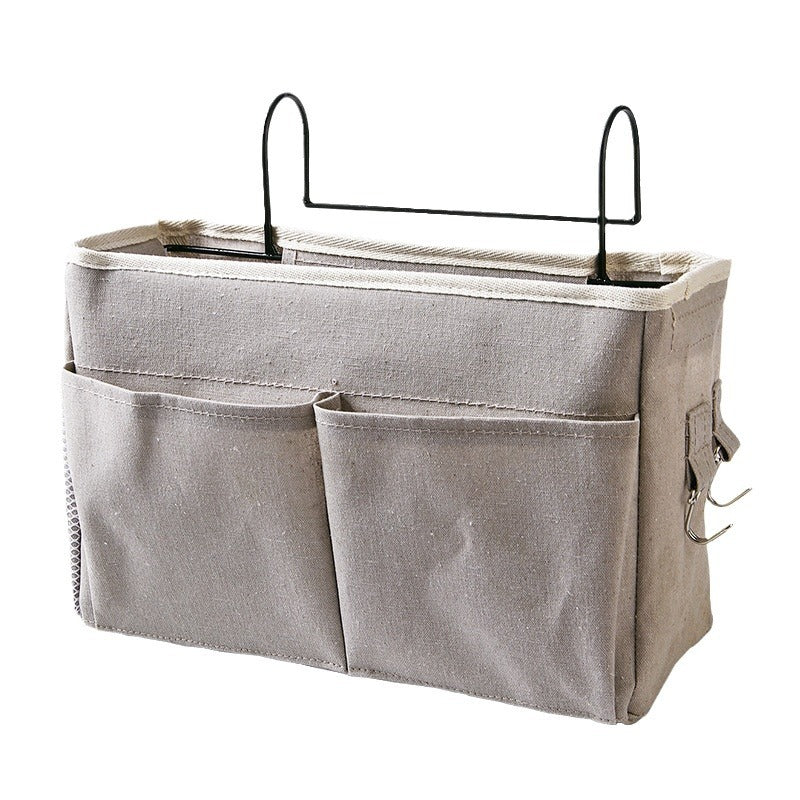 Bedside Bedside Sundries Storage Bag for Bedroom Baby Stroller Storage Hook Bag Office Desktop Finishing Hook Bag - image 5