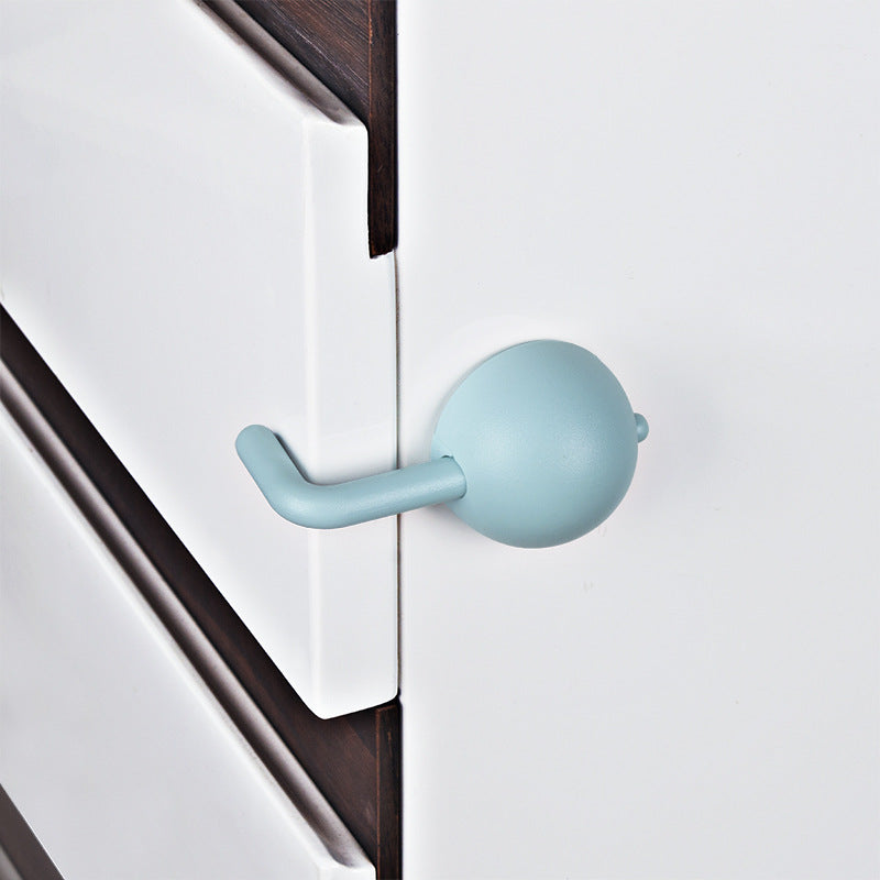 [Factory direct] child safety cabinet door drawer lock baby cabinet door safety lock multifunctional drawer lock - image 1