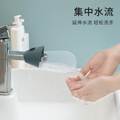 3690 Children's Faucet Extender Baby Hand Washing Extender Extended Universal Washbasin Splash-Proof Tool - image 1