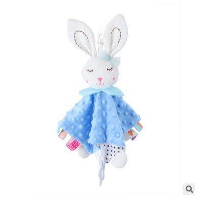 Cute cartoon animal soothing towel baby soothing toy soothing towel with doll soothing towel CPC CE EN - image 5