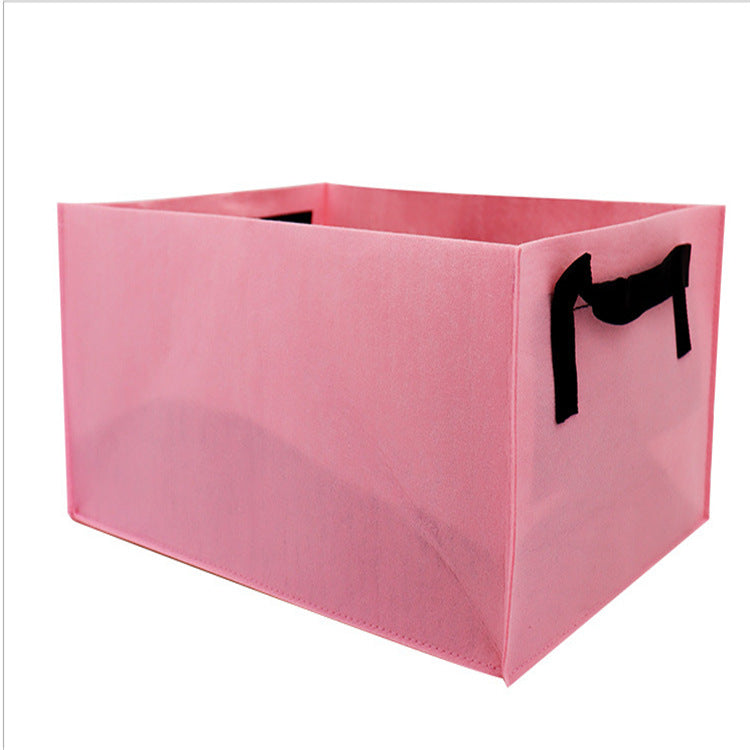 Felt Plant Bag Flower Gardening Planter Pot Square Planting Bag Soilless Cultivation Nursery Bag Growth Bag Felt No Obstruction Cloth - image 5