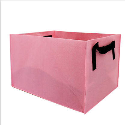 Felt Plant Bag Flower Gardening Planter Pot Square Planting Bag Soilless Cultivation Nursery Bag Growth Bag Felt No Obstruction Cloth - image 5