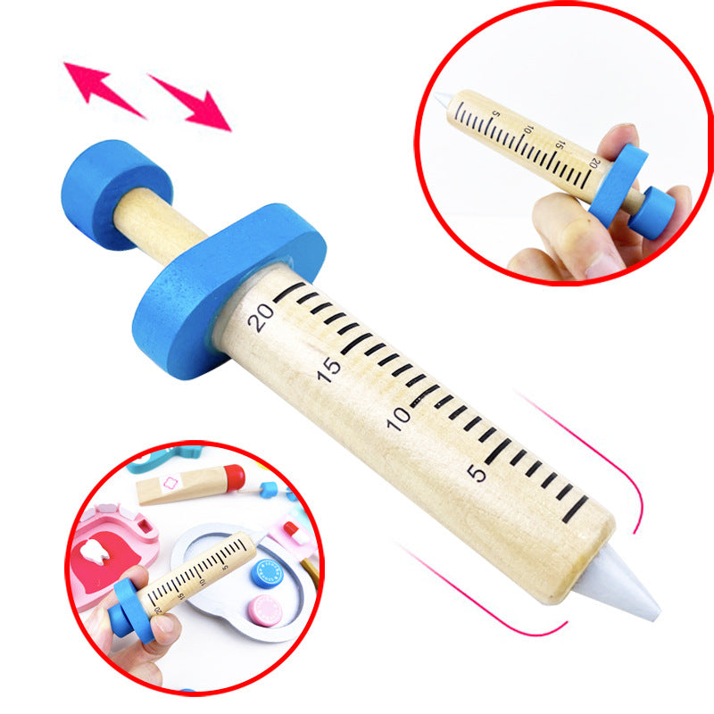 Little Doctor Toy Set Accessories Girl Tools Medical Kit Injection Nurse Children's House Stethoscope - image 2