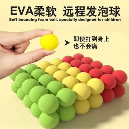 Play My Duck Soft Bullet Gun Children's Parent-Child Interactive Shooting Toy Aerodynamic Gun Bullet Target Beat Me Wholesale - image 3