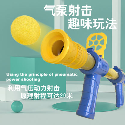Play My Duck Soft Bullet Gun Children's Parent-Child Interactive Shooting Toy Aerodynamic Gun Bullet Target Beat Me Wholesale - image 4