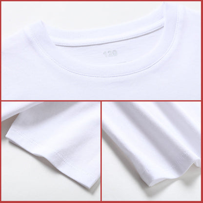 Children's T-shirt Base Shirt Long Sleeve T-shirt Boys T-shirt Pure Cotton Top Big Children's T-shirt Girls' Round Neck Children's Wear Autumn - image 2