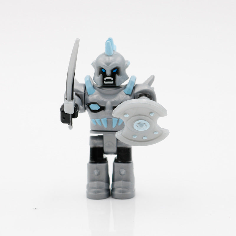 Cross-Border World Champion Virtual World Building Block Figures with Accessories, Anime Game Toy Accessories - image 3