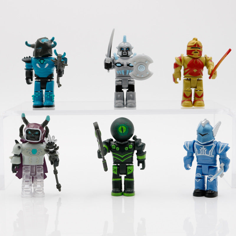 Cross-Border World Champion Virtual World Building Block Figures with Accessories, Anime Game Toy Accessories - image 4