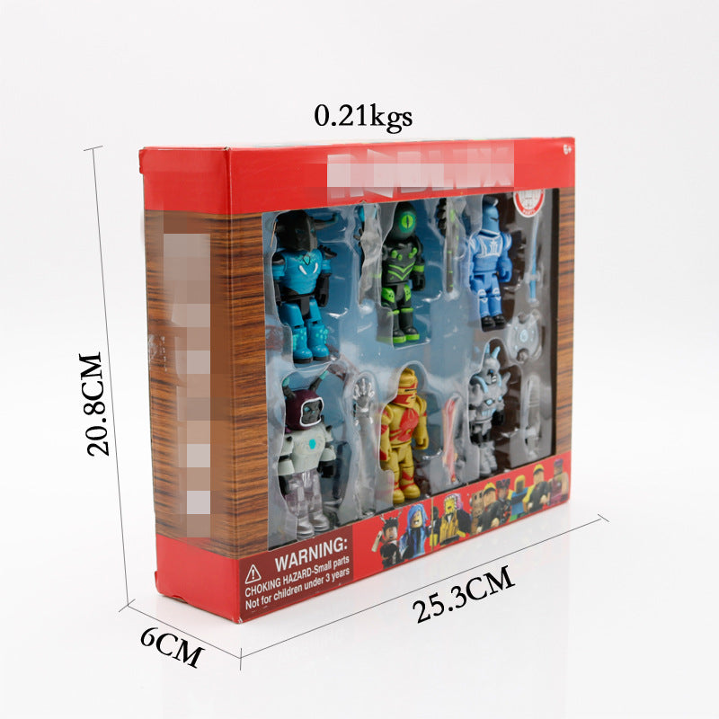 Cross-Border World Champion Virtual World Building Block Figures with Accessories, Anime Game Toy Accessories - image 5